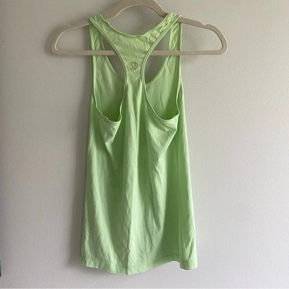 LULULEMON Green Racerback Tank Top Size  4 - Picture 4 of 10